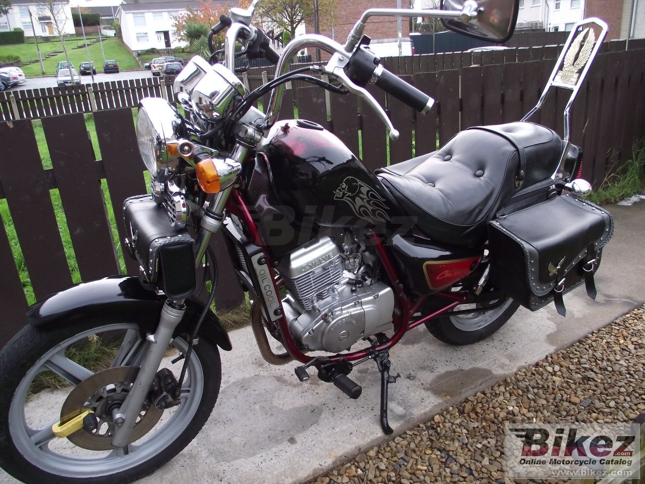 Big  ga 125 f picture and wallpaper from Bikez.com